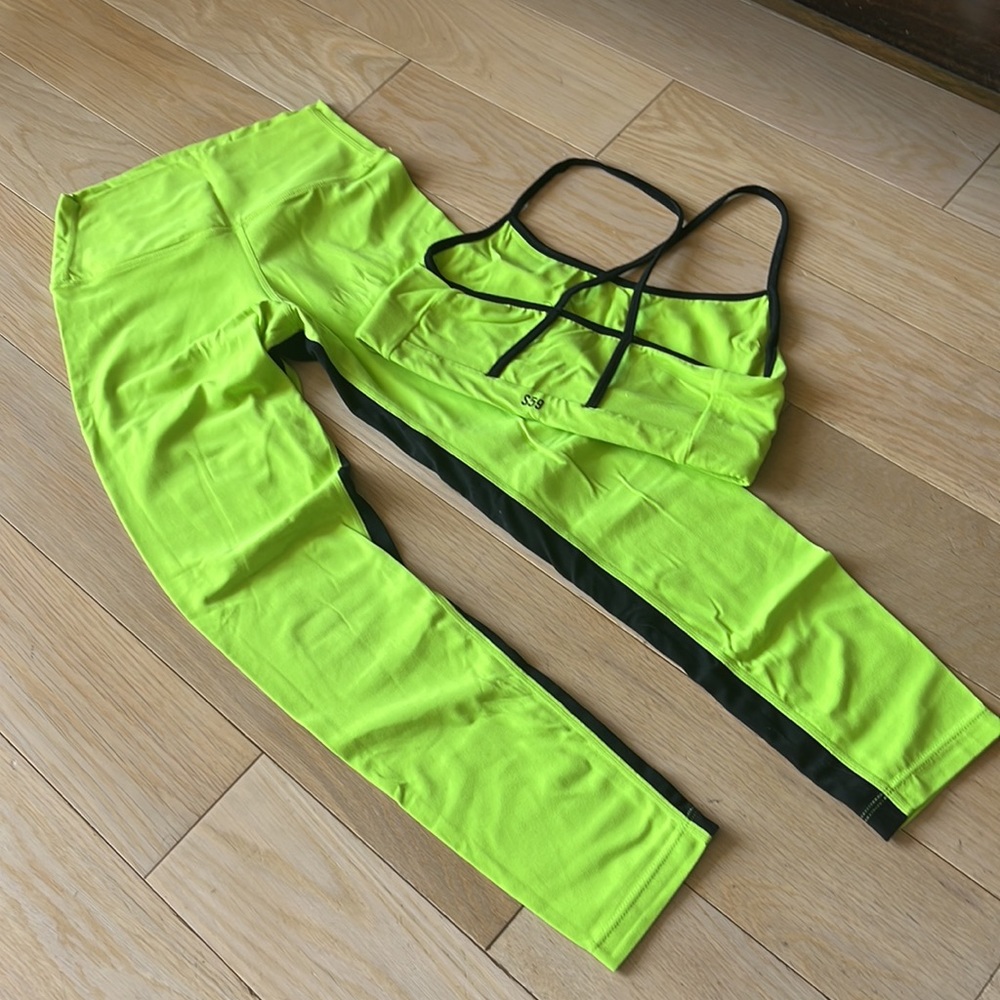 Splits59 Neon Green Leggings